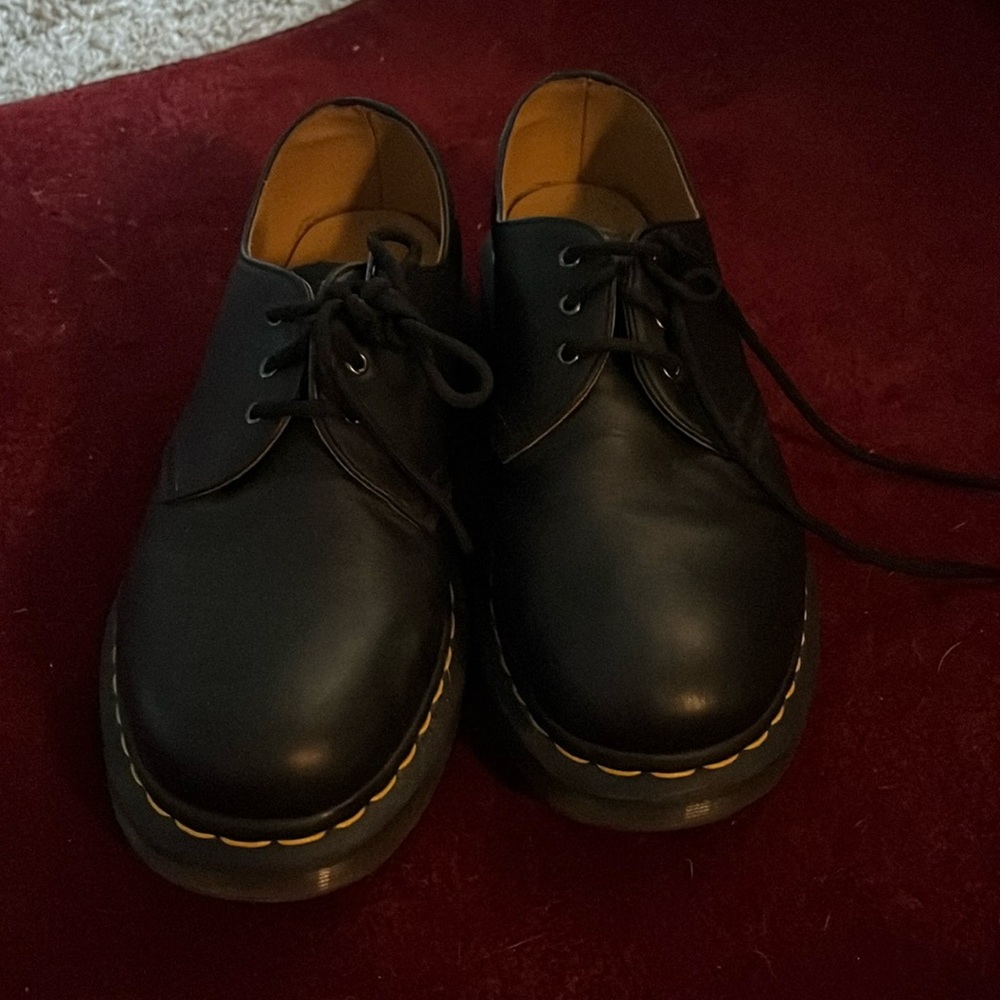 Black matte doc Martens